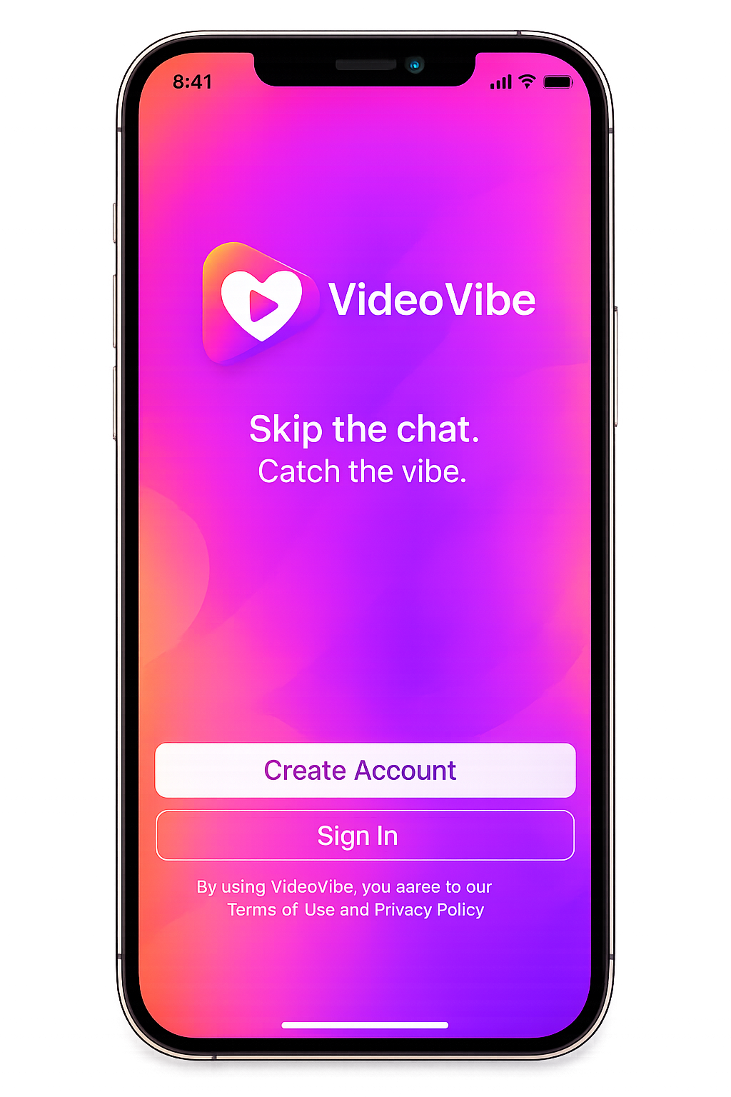 Video Vibe app screenshot